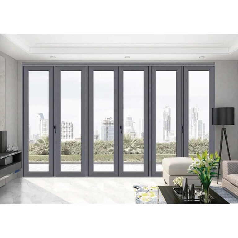internal glazed folding doors